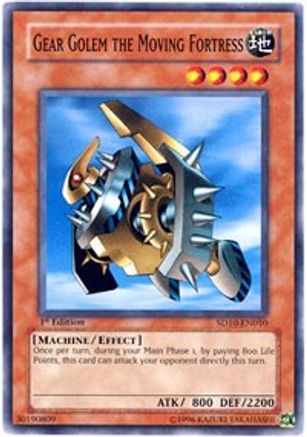 Gear Golem the Moving Fortress [SD10-EN010] Common - Trinity Hobby