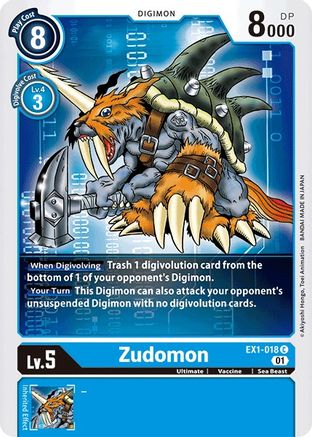 Zudomon [EX1-018] [Classic Collection] - Trinity Hobby