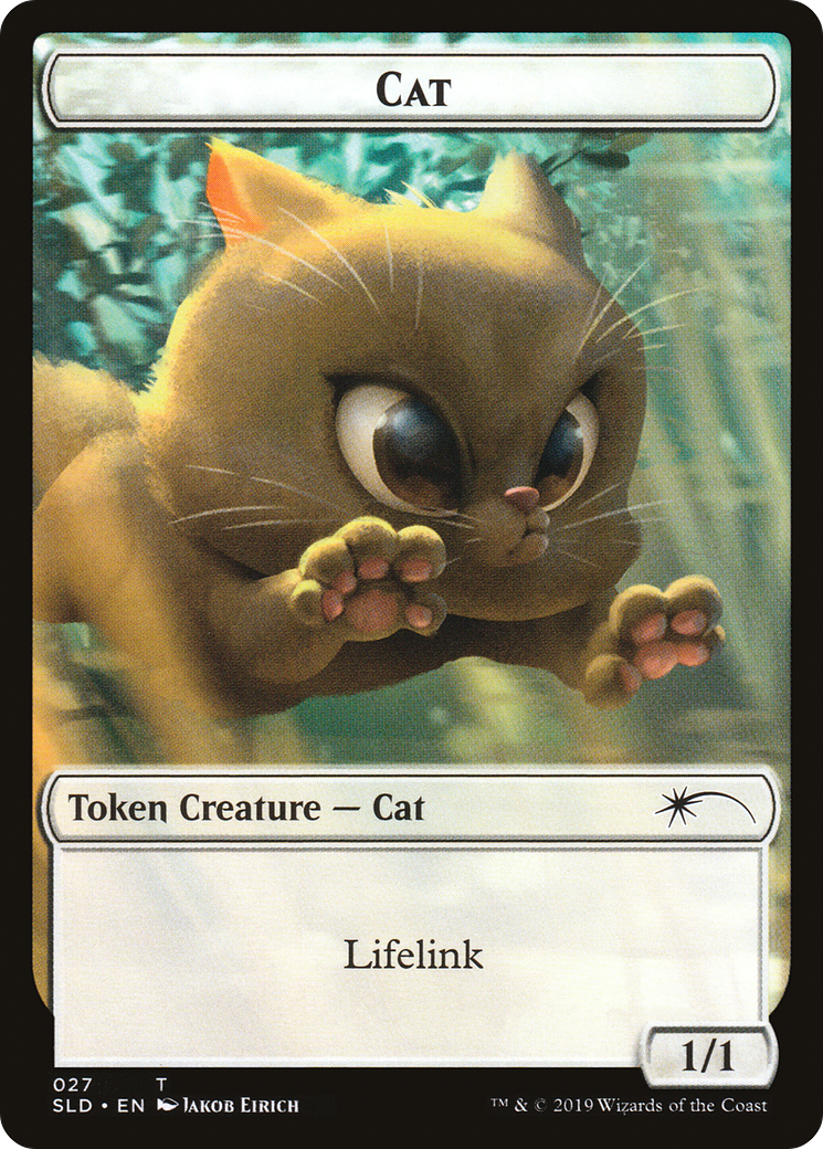Cat (27) // Cat (28) Double-Sided Token [Secret Lair Drop Series] - Trinity Hobby