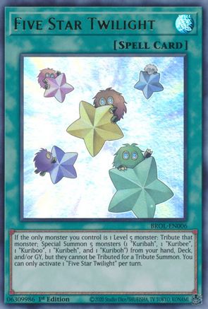 Five Star Twilight [BROL-EN006] Ultra Rare - Trinity Hobby