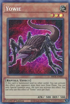 Yowie [BROL-EN007] Secret Rare - Trinity Hobby