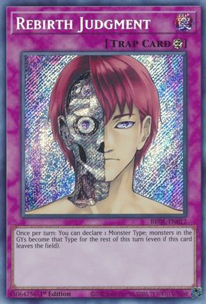Rebirth Judgment [BROL-EN012] Secret Rare - Trinity Hobby