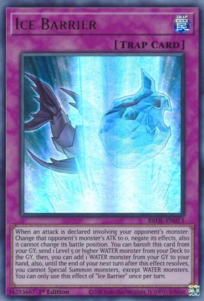 Ice Barrier [BROL-EN013] Ultra Rare - Trinity Hobby
