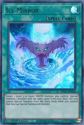 Ice Mirror [BROL-EN024] Ultra Rare - Trinity Hobby