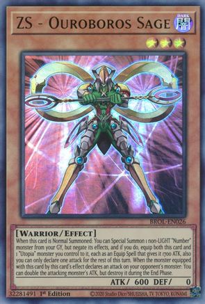 ZS - Ouroboros Sage [BROL-EN026] Ultra Rare - Trinity Hobby