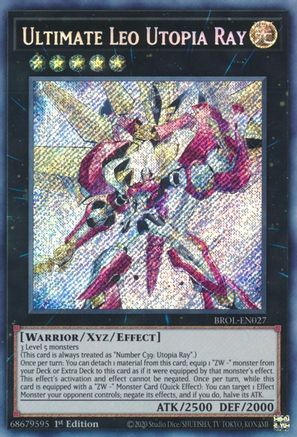 Ultimate Leo Utopia Ray [BROL-EN027] Secret Rare - Trinity Hobby