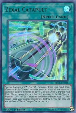Zexal Catapult [BROL-EN028] Ultra Rare - Trinity Hobby