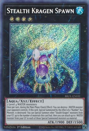 Stealth Kragen Spawn [BROL-EN031] Secret Rare - Trinity Hobby