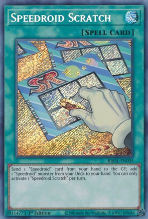 Speedroid Scratch [BROL-EN035] Secret Rare - Trinity Hobby
