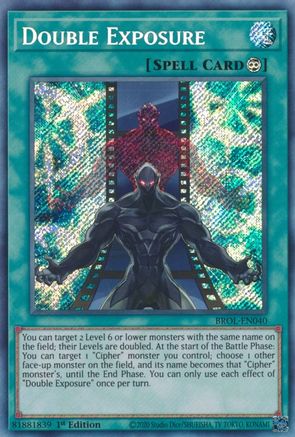 Double Exposure [BROL-EN040] Secret Rare - Trinity Hobby
