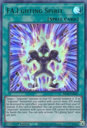 FA.I.ghting Spirit [BROL-EN041] Ultra Rare - Trinity Hobby