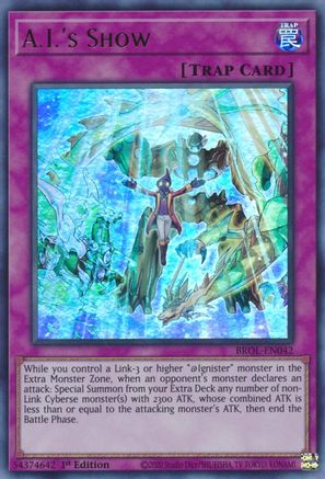 A.I.'s Show [BROL-EN042] Ultra Rare - Trinity Hobby