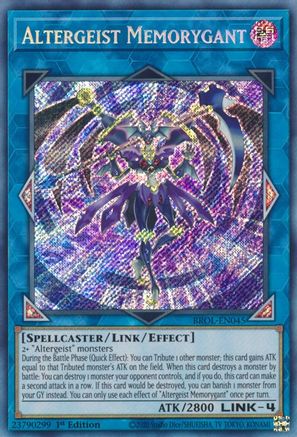 Altergeist Memorygant [BROL-EN045] Secret Rare - Trinity Hobby