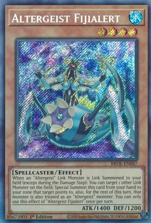 Altergeist Fijialert [BROL-EN047] Secret Rare - Trinity Hobby