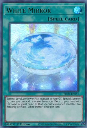 White Mirror [BROL-EN051] Ultra Rare - Trinity Hobby