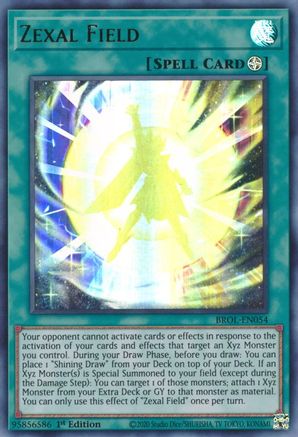 Zexal Field [BROL-EN054] Ultra Rare - Trinity Hobby