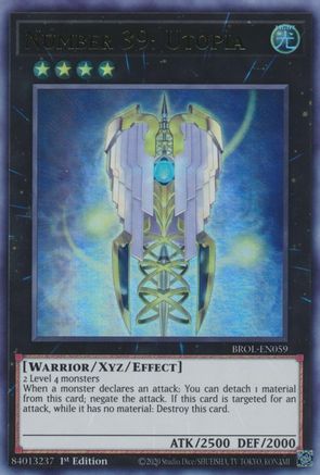 Number 39: Utopia [BROL-EN059] Ultra Rare - Trinity Hobby