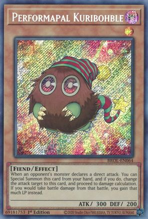 Performapal Kuribohble [BROL-EN064] Secret Rare - Trinity Hobby
