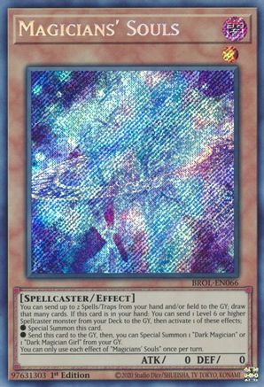 Magicians' Souls [BROL-EN066] Secret Rare - Trinity Hobby