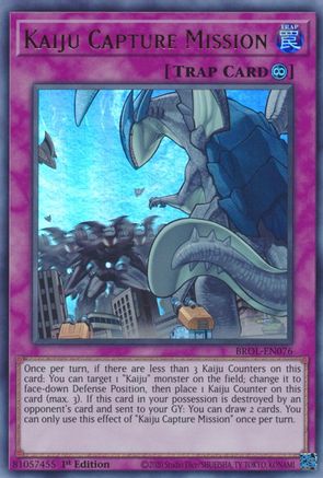Kaiju Capture Mission [BROL-EN076] Ultra Rare - Trinity Hobby