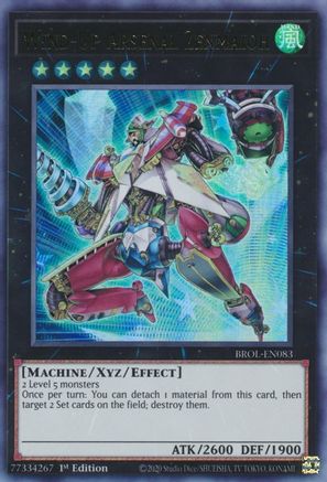 Wind-Up Arsenal Zenmaioh [BROL-EN083] Ultra Rare - Trinity Hobby