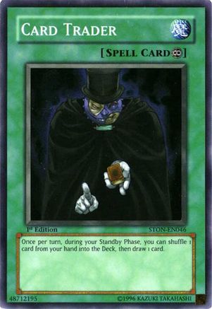 Card Trader [STON-EN046] Super Rare - Trinity Hobby