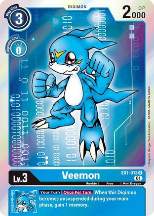 Veemon [EX1-013] [Classic Collection] - Trinity Hobby
