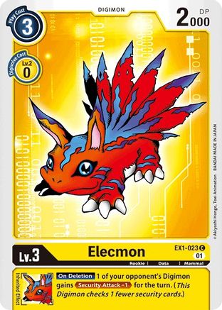 Elecmon [EX1-023] [Classic Collection] - Trinity Hobby