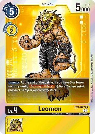 Leomon [EX1-027] [Classic Collection] - Trinity Hobby