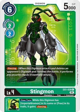 Stingmon [EX1-038] [Classic Collection] - Trinity Hobby