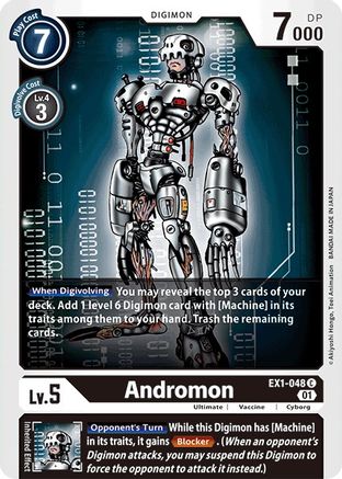 Andromon [EX1-048] [Classic Collection] - Trinity Hobby