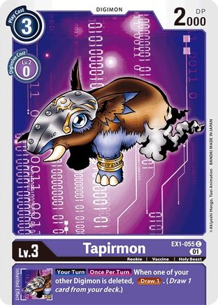 Tapirmon [EX1-055] [Classic Collection] - Trinity Hobby