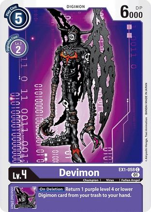 Devimon [EX1-058] [Classic Collection] - Trinity Hobby