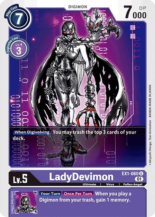 LadyDevimon [EX1-060] [Classic Collection] - Trinity Hobby