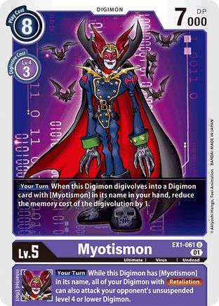 Myotismon [EX1-061] [Classic Collection] - Trinity Hobby