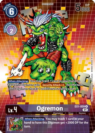 Ogremon [EX1-059] (Alternate Art) [Classic Collection] - Trinity Hobby