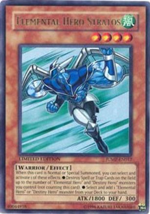 Elemental Hero Stratos [JUMP-EN012] Ultra Rare - Trinity Hobby