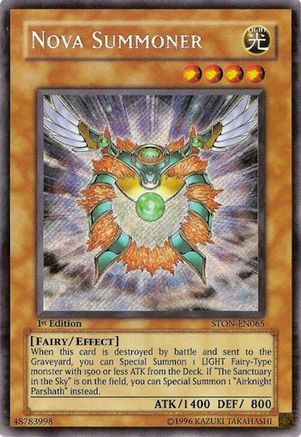 Nova Summoner [STON-EN065] Secret Rare - Trinity Hobby