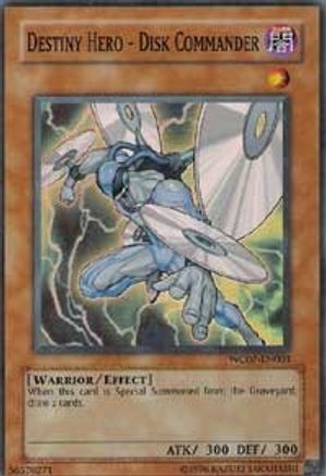 Destiny HERO - Disk Commander [WC07-EN003] Super Rare - Trinity Hobby