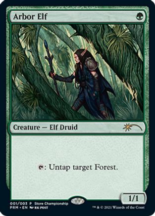 Arbor Elf  (GAME-001) - [Game Day & Store Championship Promos] - Trinity Hobby