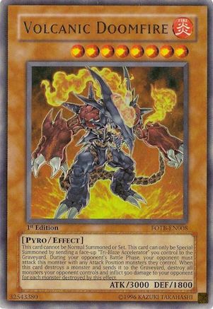 Volcanic Doomfire [FOTB-EN008] Ultra Rare - Trinity Hobby