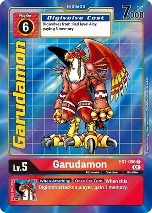 Garudamon [EX1-006] (Alternate Art) [Classic Collection] - Trinity Hobby
