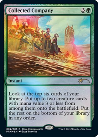 Collected Company  [Foil]  (GAME-002) - [Game Day & Store Championship Promos] - Trinity Hobby