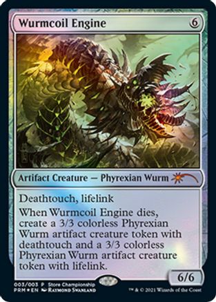 Wurmcoil Engine  [Foil]  (GAME-003) - [Game Day & Store Championship Promos] - Trinity Hobby