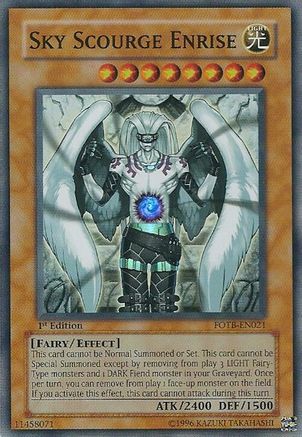 Sky Scourge Enrise [FOTB-EN021] Super Rare - Trinity Hobby