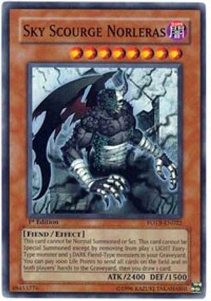 Sky Scourge Norleras [FOTB-EN022] Super Rare - Trinity Hobby