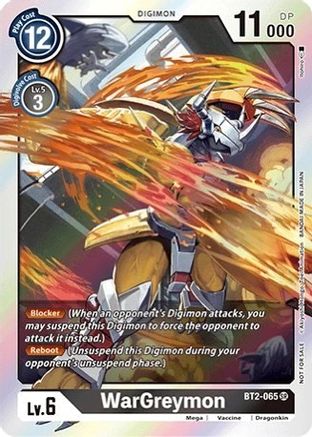 WarGreymon [BT2-065] (Alternative Art - Box Topper) [Classic Collection] - Trinity Hobby