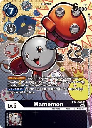 Mamemon [BT6-064] (Alternate Art) (Revision Pack 2021) [Double Diamond Promos] - Trinity Hobby