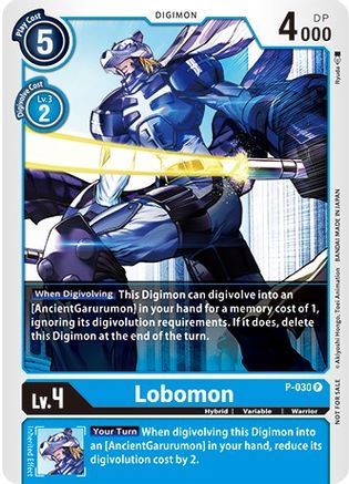 Lobomon [P-030] (Revision Pack 2021) [Promotional Cards] - Trinity Hobby