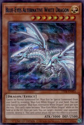 Blue-Eyes Alternative White Dragon [SBPR-EN003] Secret Rare